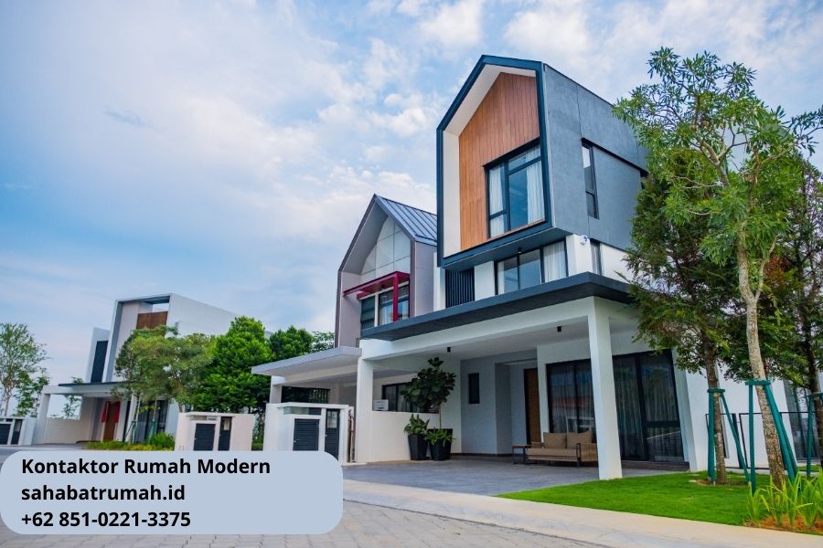 Kontaktor Rumah Modern sahabatrumah.id